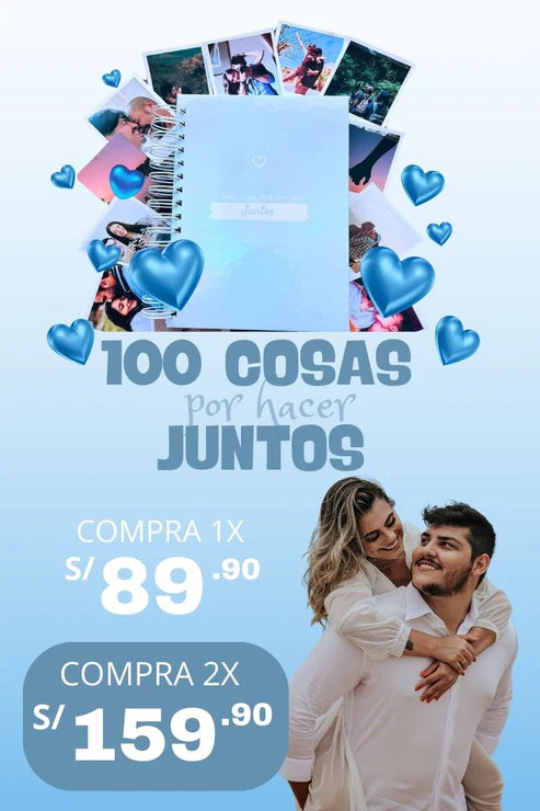 ☺️100 COSAS PARA HACER JUNTOS🤗REGALA MOMENTOS INOLVIDABLES 🌈💞